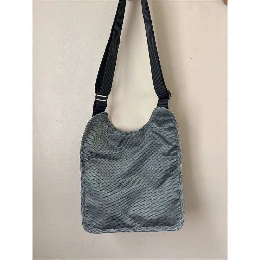 Tumi T-Tech Messenger Bag Gray Ballistic Nylon Crossbody